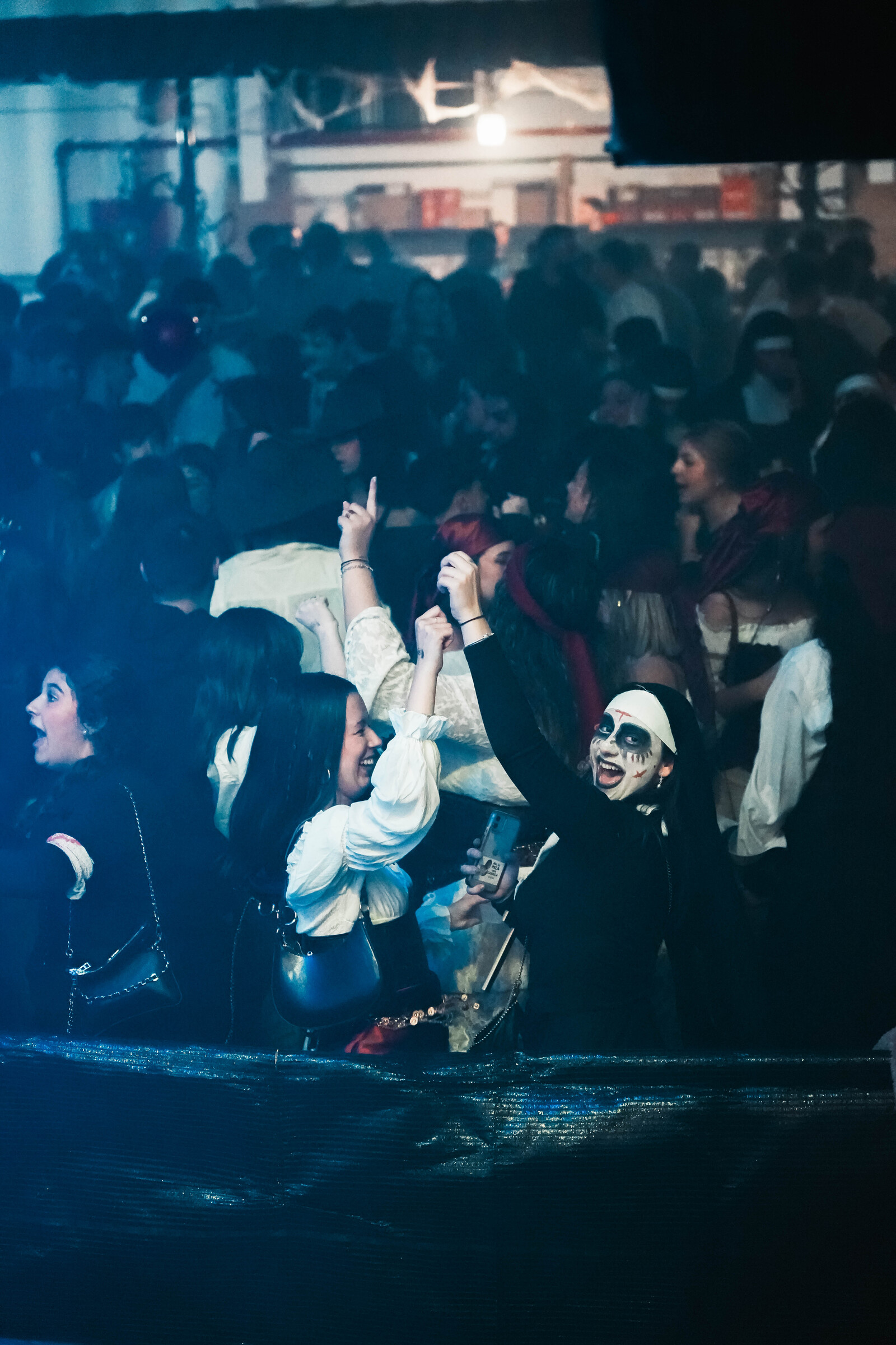 Pista de baile Halloween Fest Los Villares Jaén — Ascndr