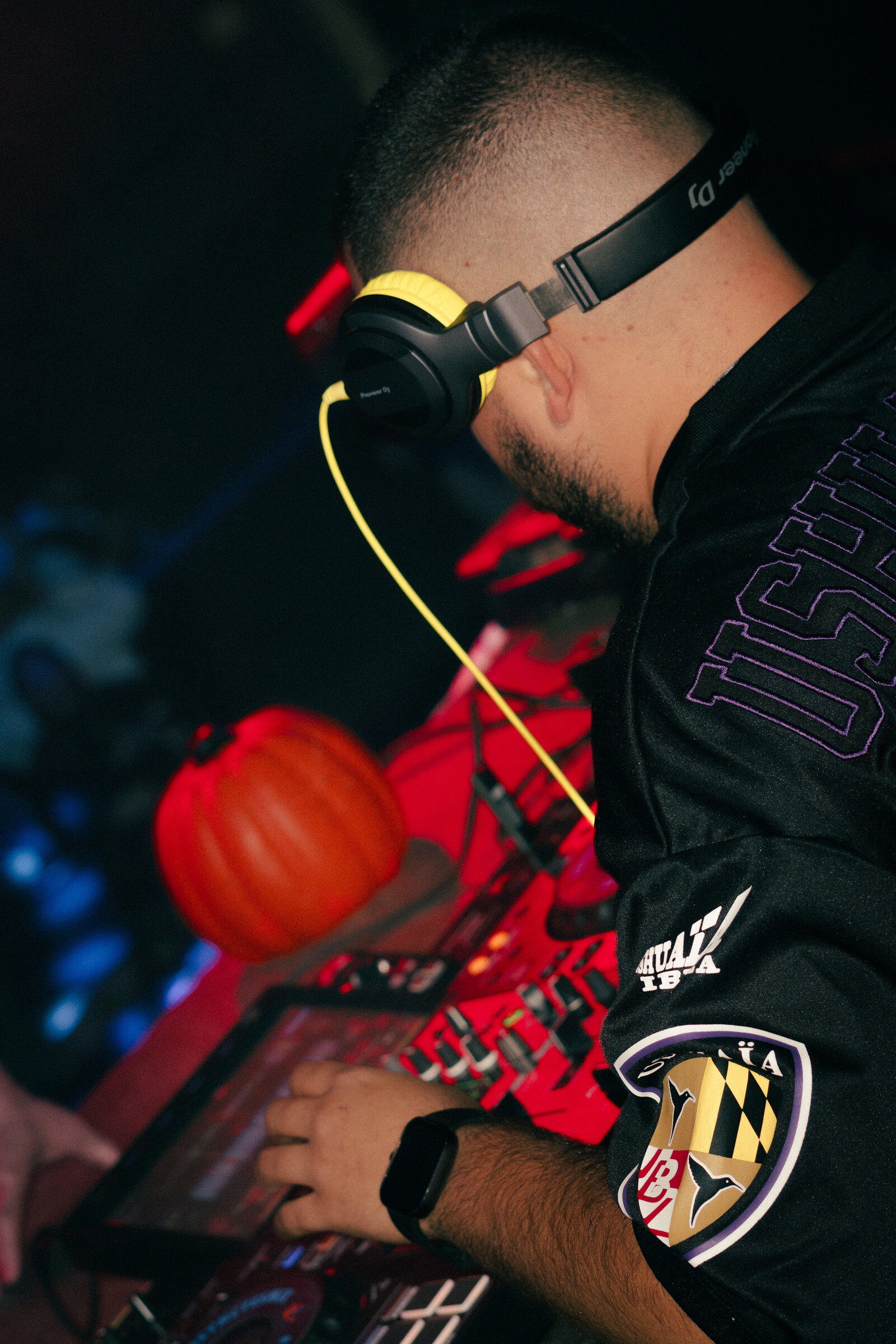 DJ zombie Halloween Fest Los Villares Jaén — fotografía evento